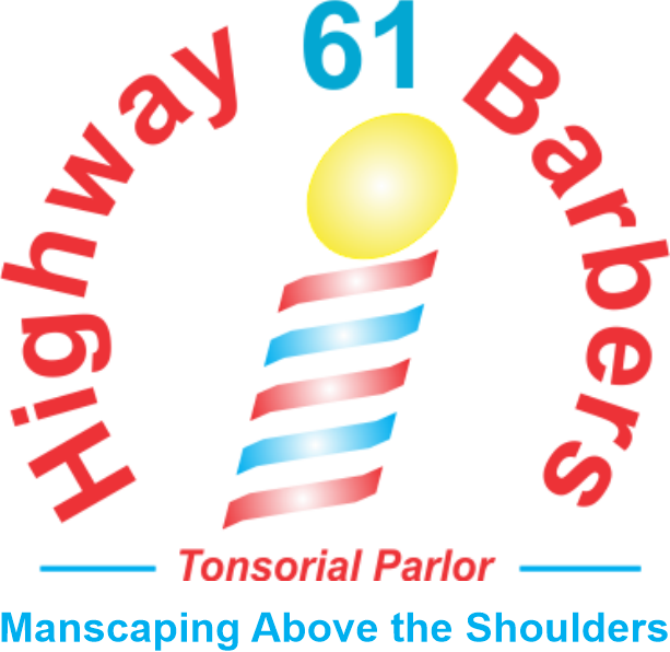 Highway 61 Barbers Logo