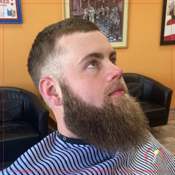 Chris t. Haircut & Beard