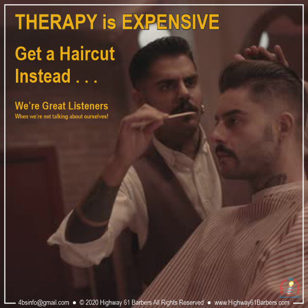 therapy is expensive get a haircut